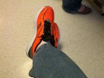 May = New Orange Shoes!
