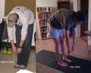 As you can see, my flexibility is horrible. And hasn't changed in 7 months of not working on it.