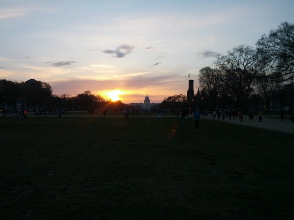 The Sunrise over the Capital