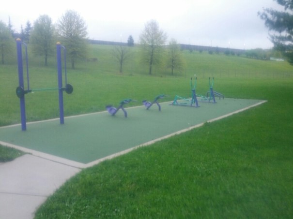 There were several stations like this - all different!