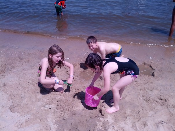 My kids can find friends to play with anywhere!