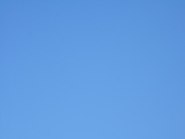 to my Binghamton area friends - this is what the sky looks like when there are no clouds!