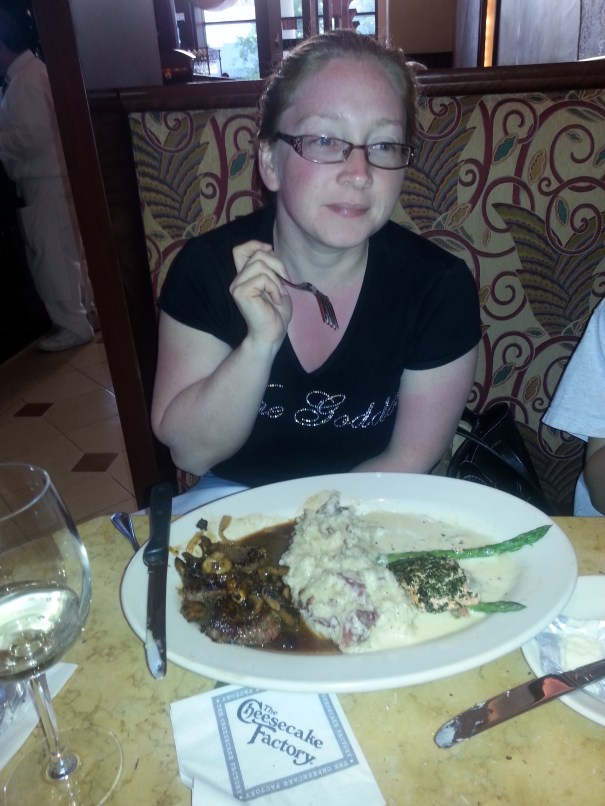 Maybe a good meal will help that sunburn heal!