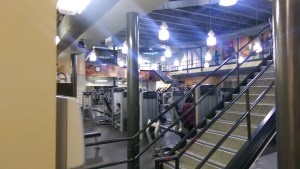 View from one of the corners (trying to be subtle)